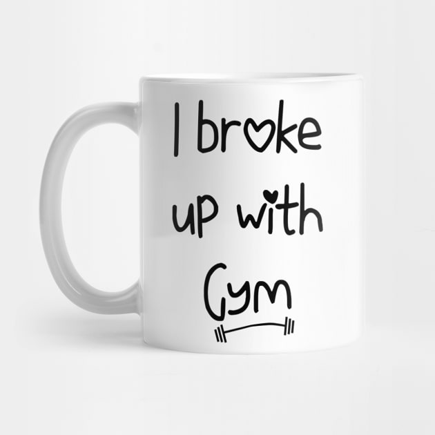 I Broke Up With Gym by magentasponge